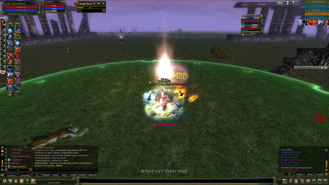 Genie altı kosp uzaktan vuruyo