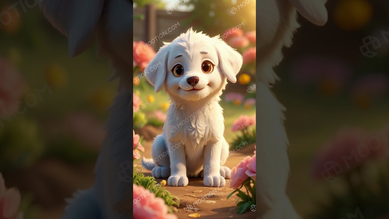 "Pip’s Big Little Adventure"🐶🦋🌼
