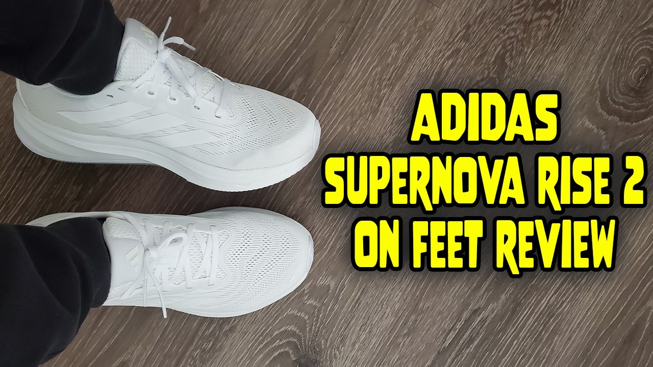 Обзор кроссовок Adidas Supernova Rise 2 White On Feet (IG2176)