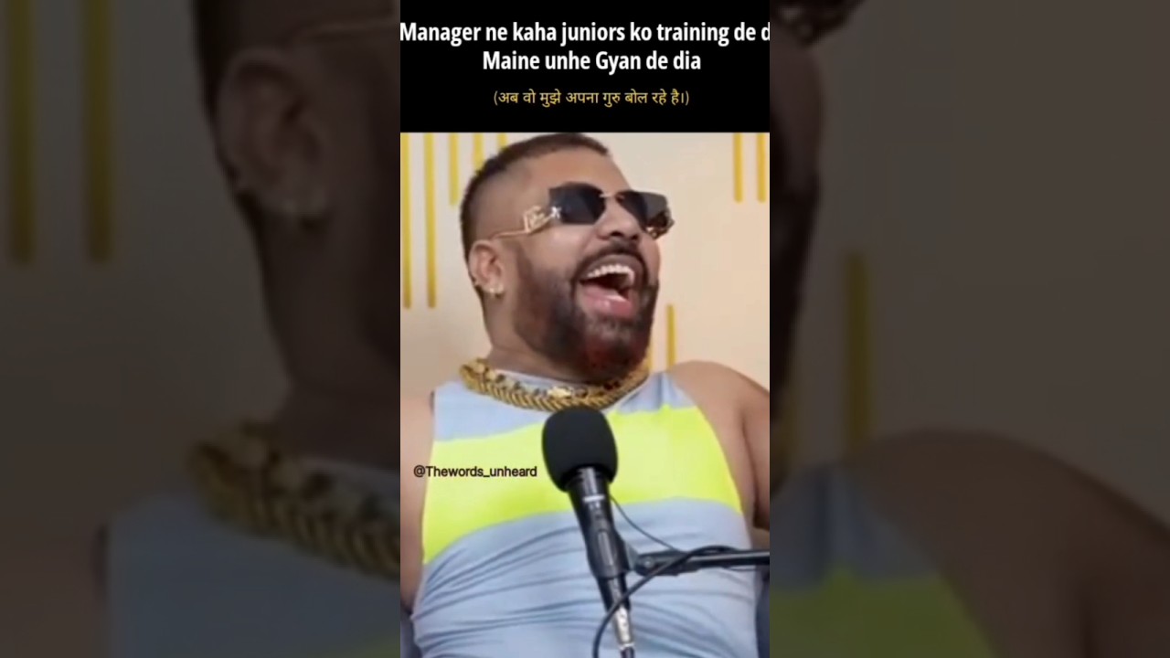Raja gujjar podcast/ junior ko gayan deta hua 😂 #rajagujjar #comedy #podcast