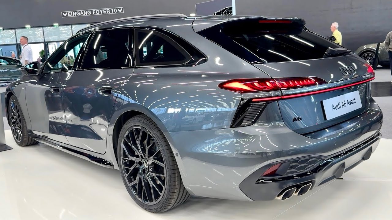 New AUDI A6 Avant TDI 2025 - FIRST LOOK & visual REVIEW (high-tech ESTATE)