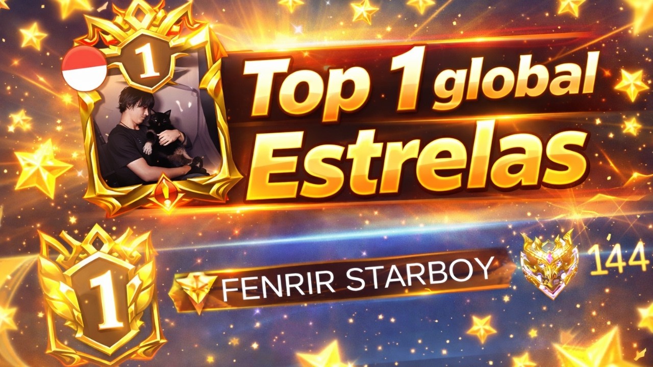 REACT - Como Joga o TOP 1 GLOBAL DA RANK!! | Mobile Legends