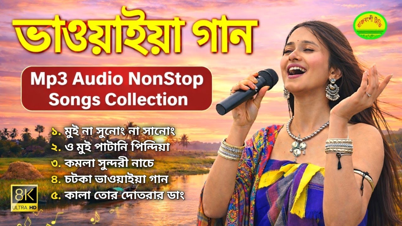 উত্তর বঙ্গের রাজবংশী ভাওয়াইয়া গান | Best Of Rajbongshi Audio Jukebox | Bhawaiya Songs Callection🪕✅