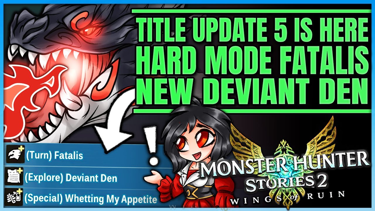 NEW IMPOSSIBLE MONSTER - Free Infinite Deviant Eggs - Update 5 Breakdown - Monster Hunter Stories 2!