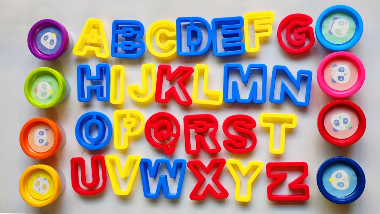 Learn Abc With Play Doh | Create & Learn with Play Doh Alphabets | Toddler Learning video 