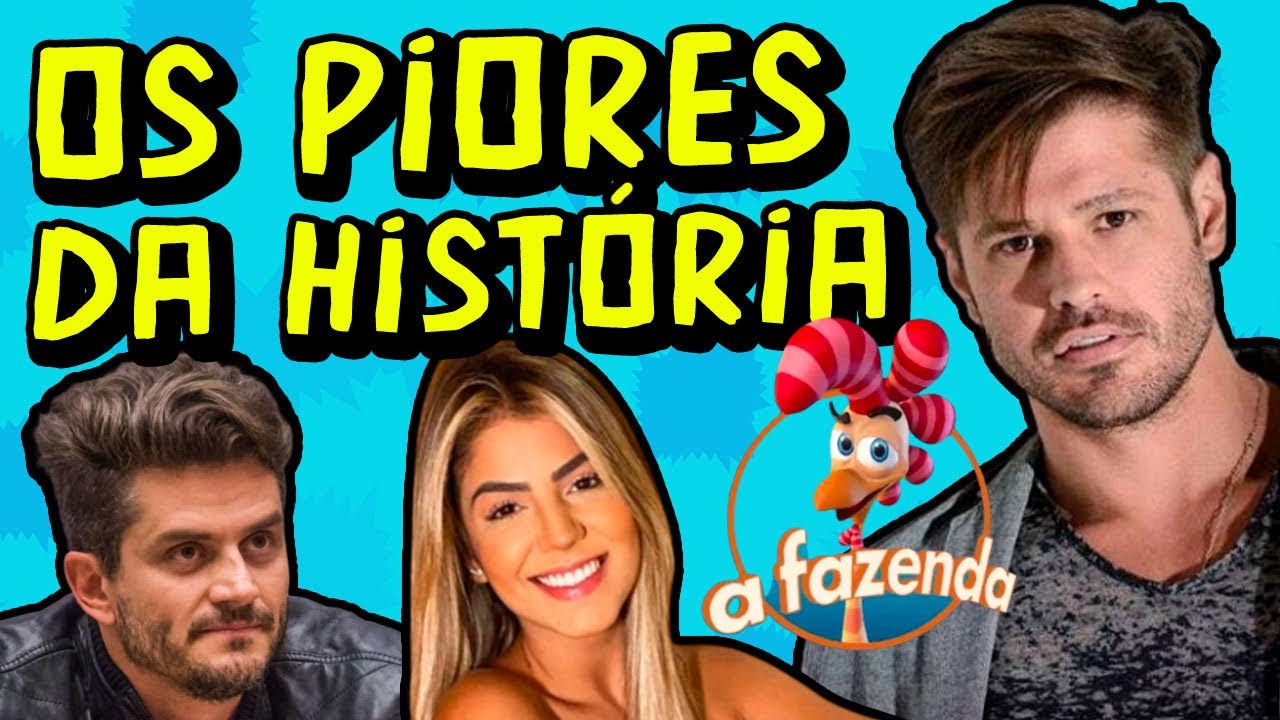 Os piores participantes de A Fazenda da história 😱🔥