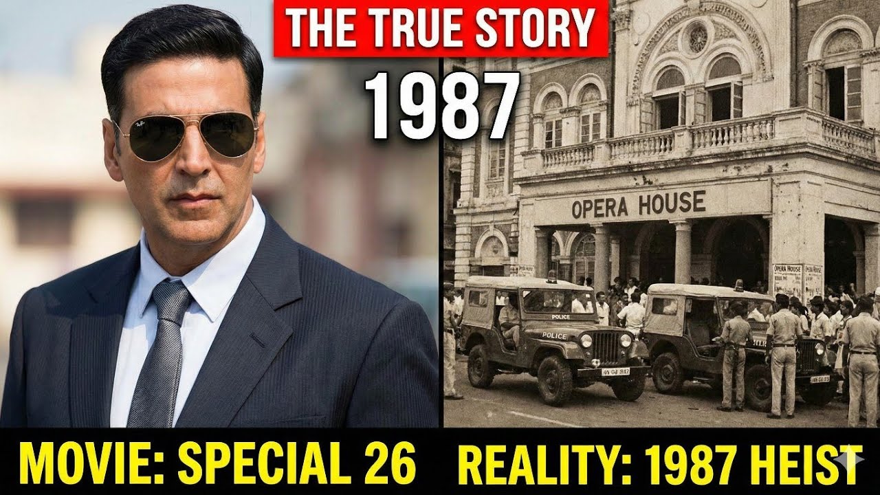 ​🚨The True Story Behind Akshay Kumar's Special 26 | 😱The Opera House Heist (1987)💰💎🏦|The Stories Hub