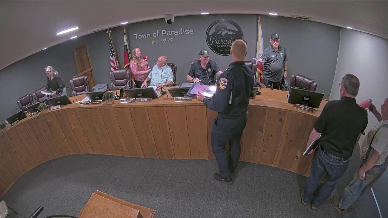 Town of Paradise Town Council Meeting 6.9.26