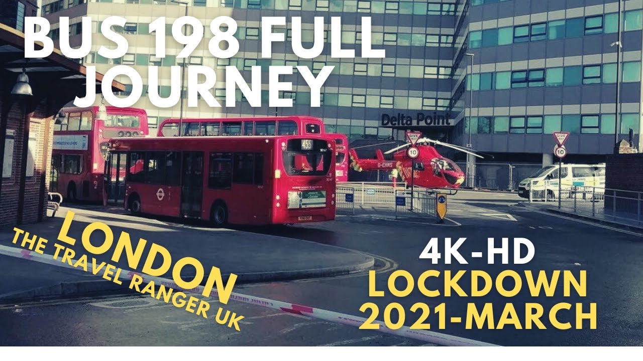 4K🇬🇧 Bus Route 198 Full Journey -Shrublands Towards Thornton Heath High Street (Croydon bus crash)
