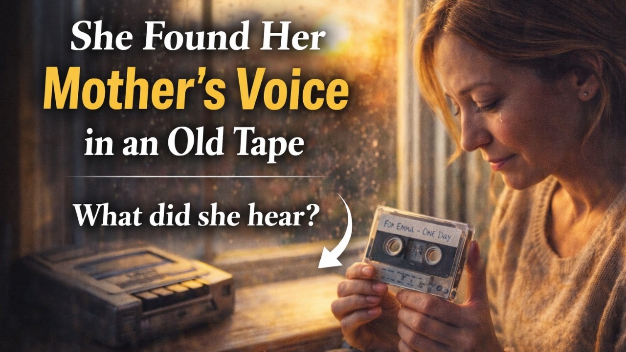 English Listening Story — She Found Her Mother's Voice in an Old Tape