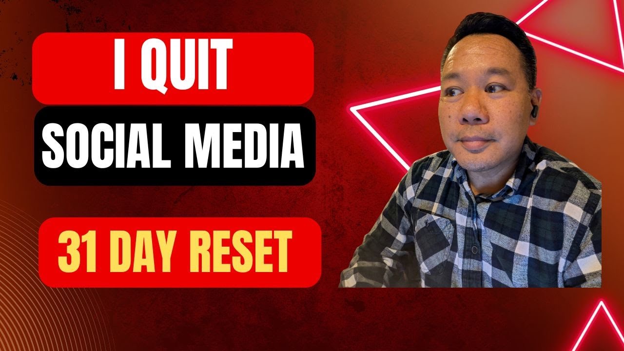 Quitting Social Media & Refocusing My Life : A 31 Day Reset #habits #goals  #socialmediadetox #reset