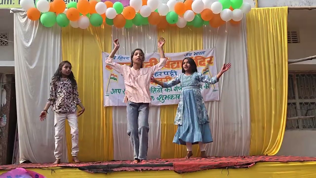 Viral video jafarpatti Saraswati vidhya mandir dance competition