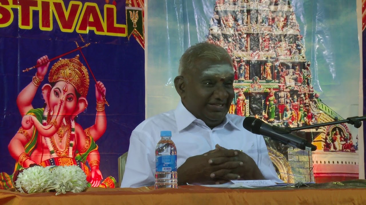 Recorded Religious Discourse by Professor So So Meenakshi Sundaram on Mahabharatham (Day 1)