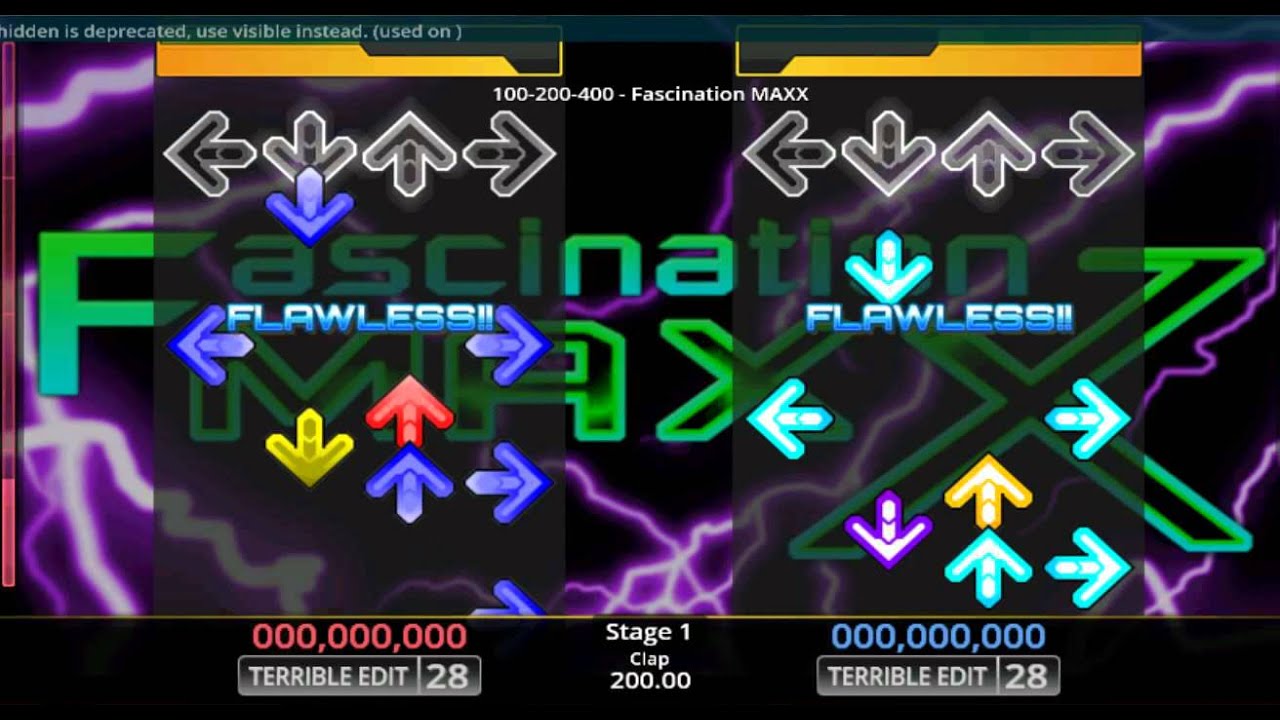 [TERRIBLE DDR EDIT] Fascination MAXX / 100-200-400 (Lv. 33)