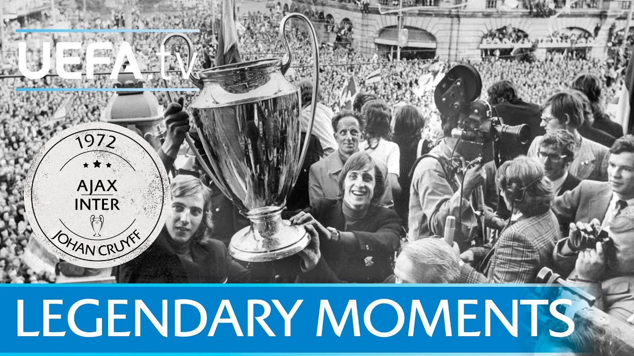 Johan Cruyff 1972 European Cup glory with Ajax