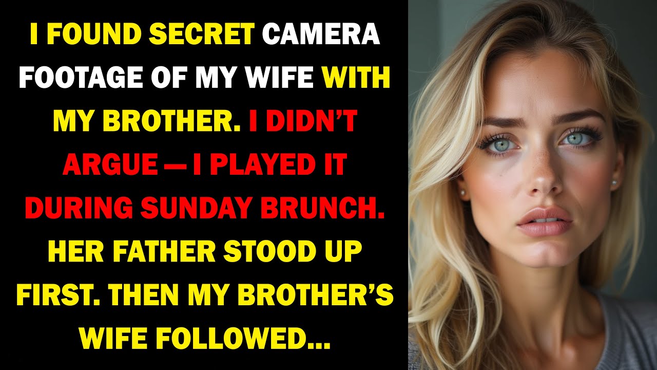 I Found Footage of My Wife and My Brother — I Played It at Sunday Brunch