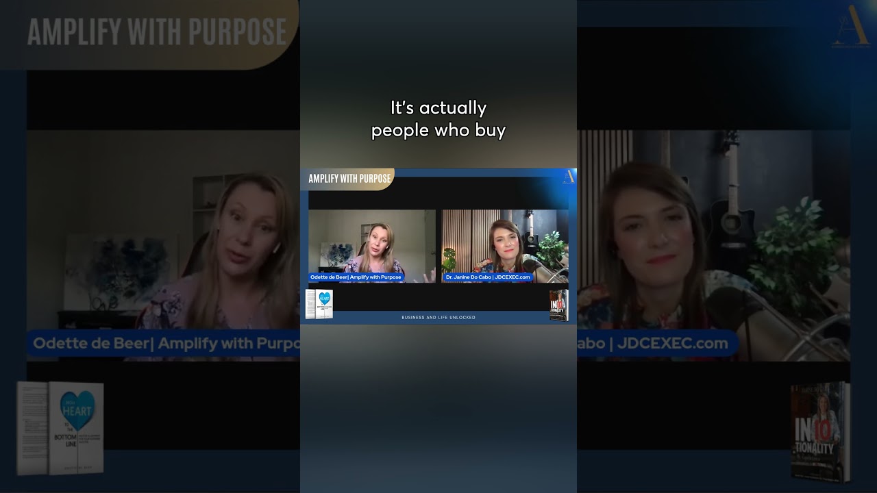 The Power of Emotional Connection in Branding | Odette de Beer | Amplify with Purpose Shorts