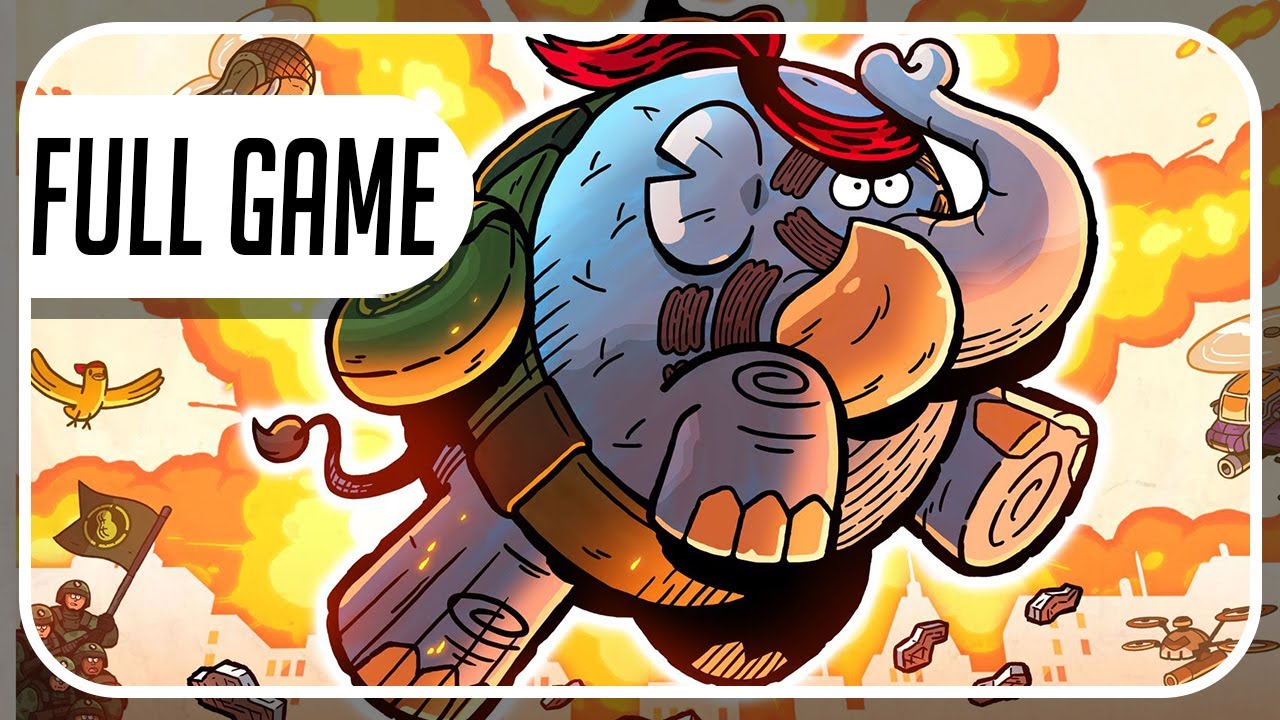 Tembo The Badass Elephant FULL GAME Walkthrough No Commentary (Longplay)