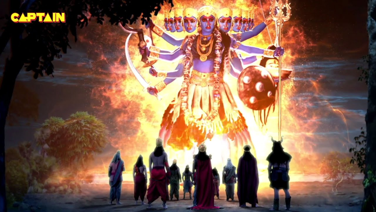 माँ काली का हुआ जब ऐसा दिव्य रूप आविर्भाव प्रकट || विघ्नहर्ता गणेश भाग.183