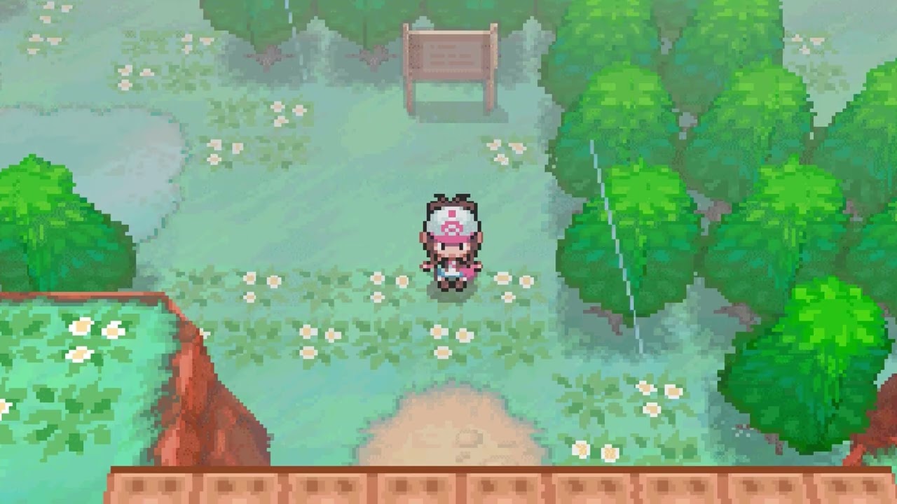 Nostalgic Pokémon music, but it's raining outside.