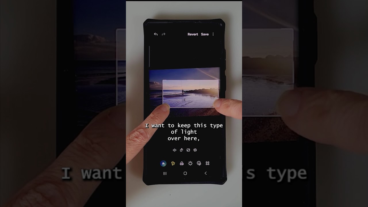 Beginner photography: How to crop an image in Android phone