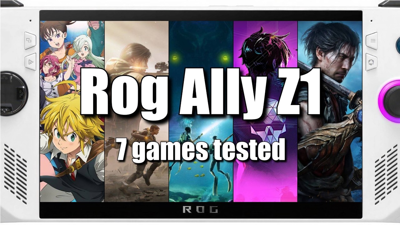 Rog Ally Z1 | 7 Games Tested! | The Seven Deadly Sins Origin | Onimusha Way of the Sword