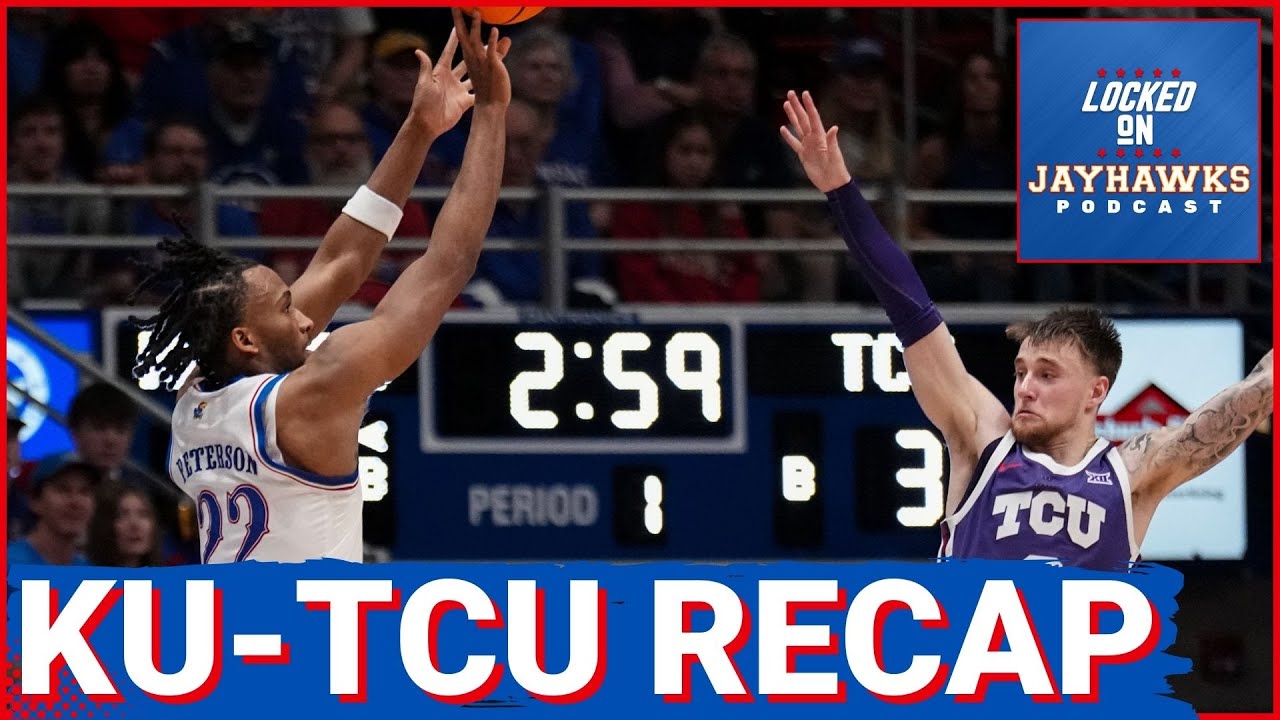 UGLY WIN: Jayhawks Survive TCU Horned Frogs as Flory Bidunga POWERS Kansas to Big 12 Semifinals