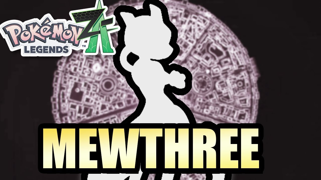 Mewthree Might be Coming in Pokémon Legends Z-A