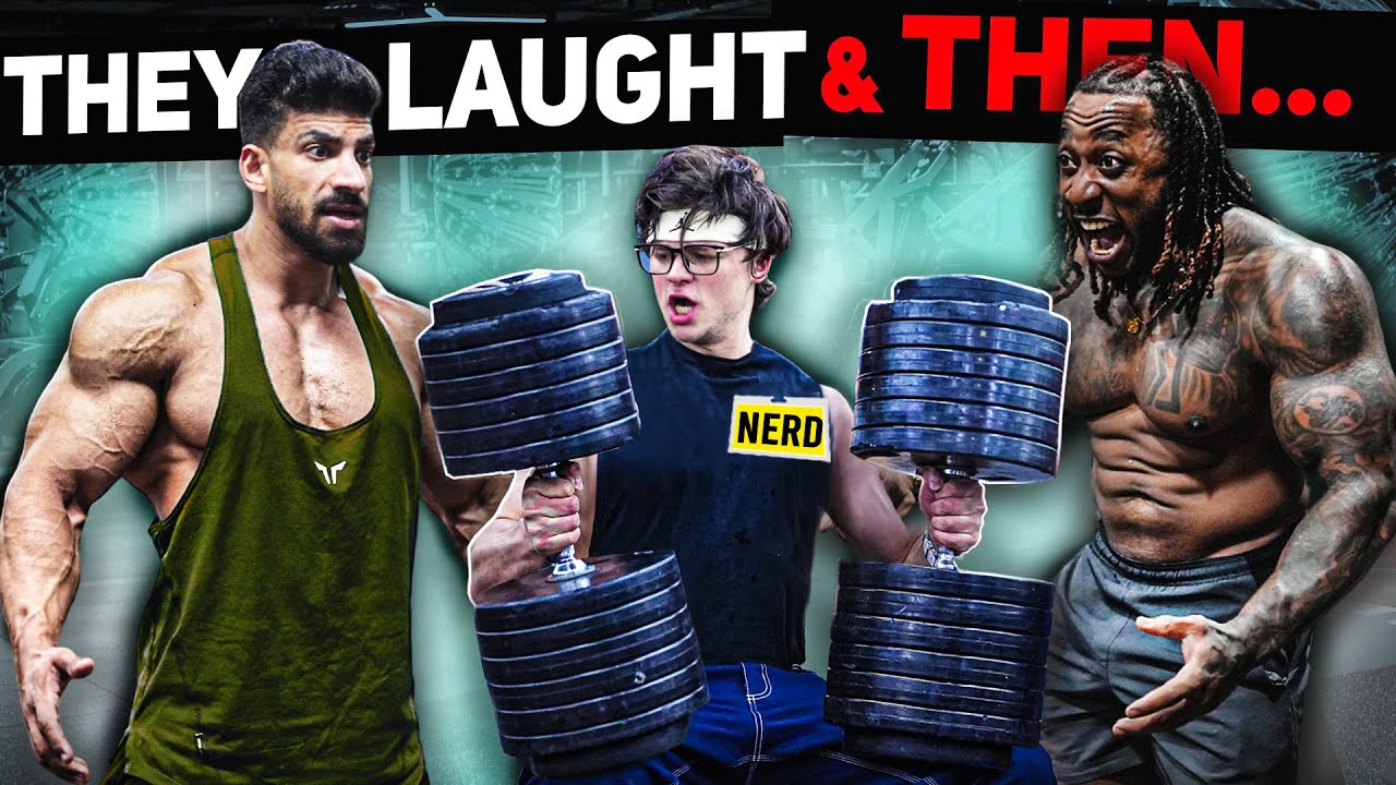 NERD was barely KICKED OUT of the gym… | Epic Gym Prank like Anatoly power pretended to be cleaner