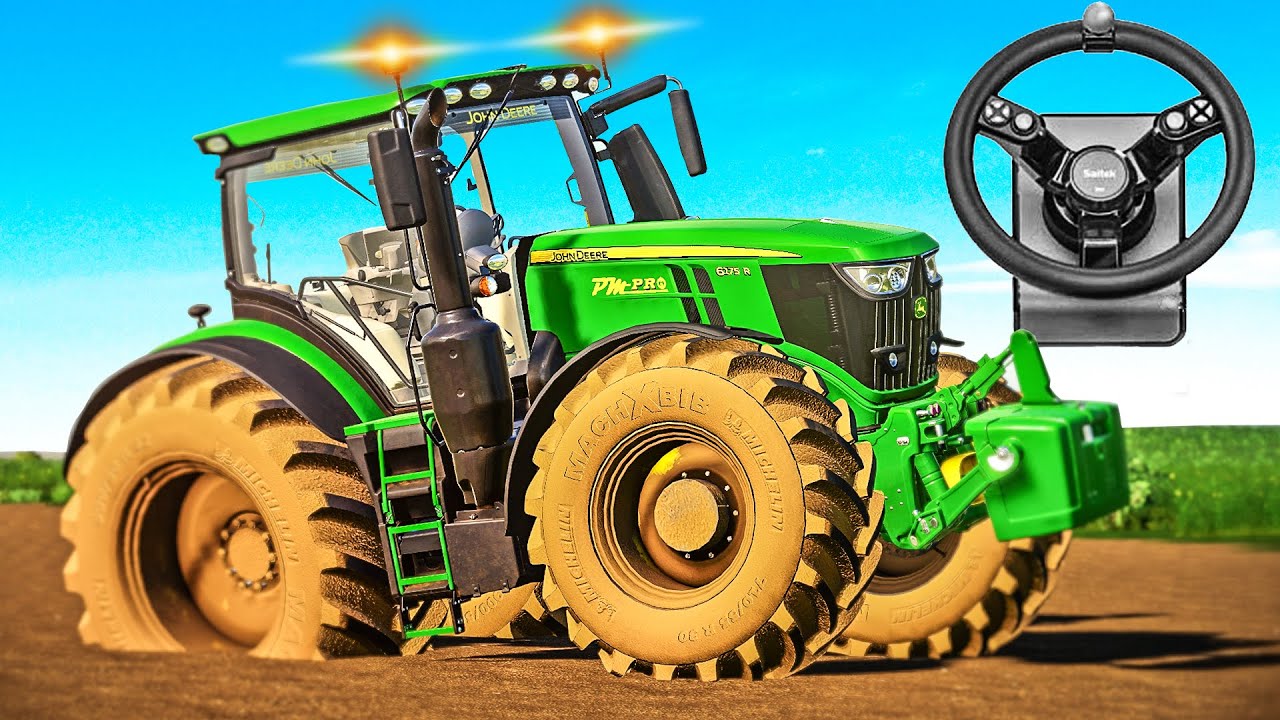 John Deere stuck in MUD... | LOGITECH SAITEK (WHEELCAM)