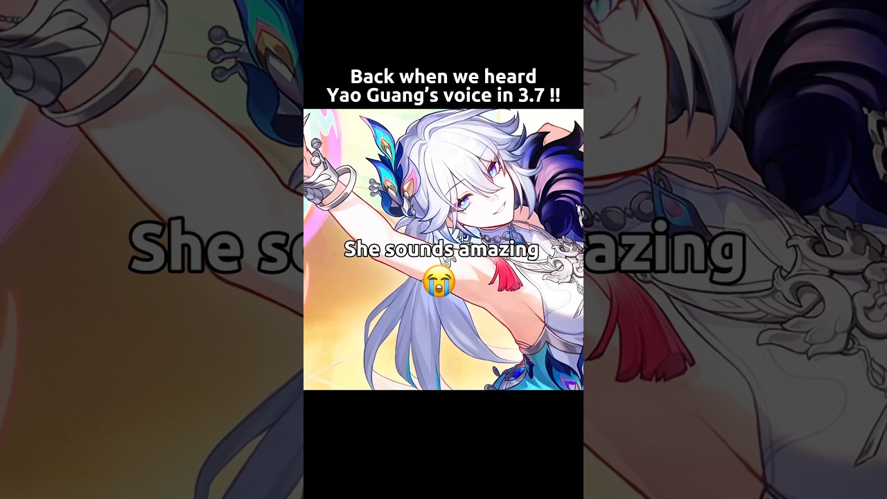 Yao Guang’s voice sounds like WHAT? 😭💀 