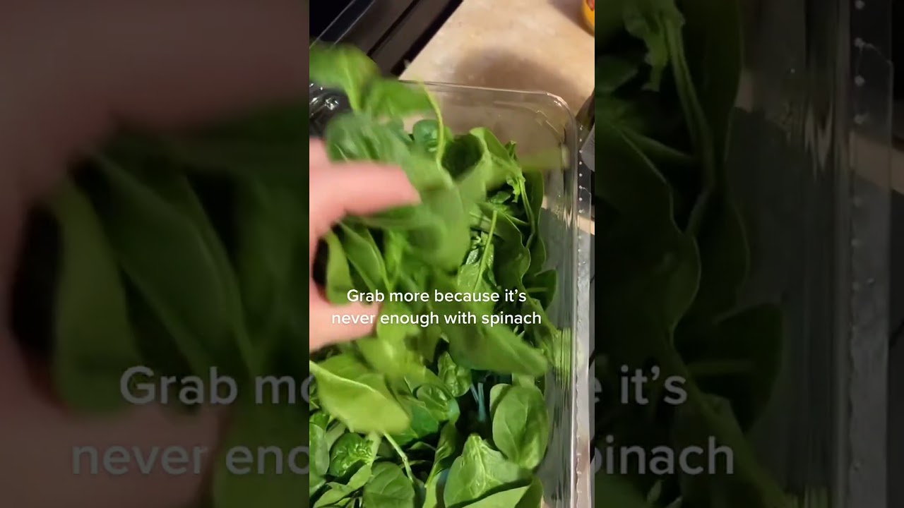 Sauted spinach & garlic delight 