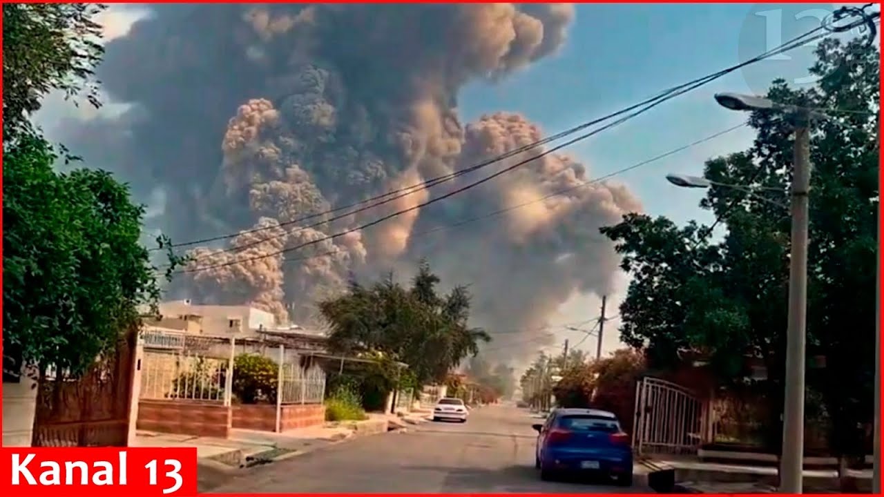 Мощный взрыв: авиаудар США и Израиля нанес сокрушительный удар по авиабазе на западе Ирана.