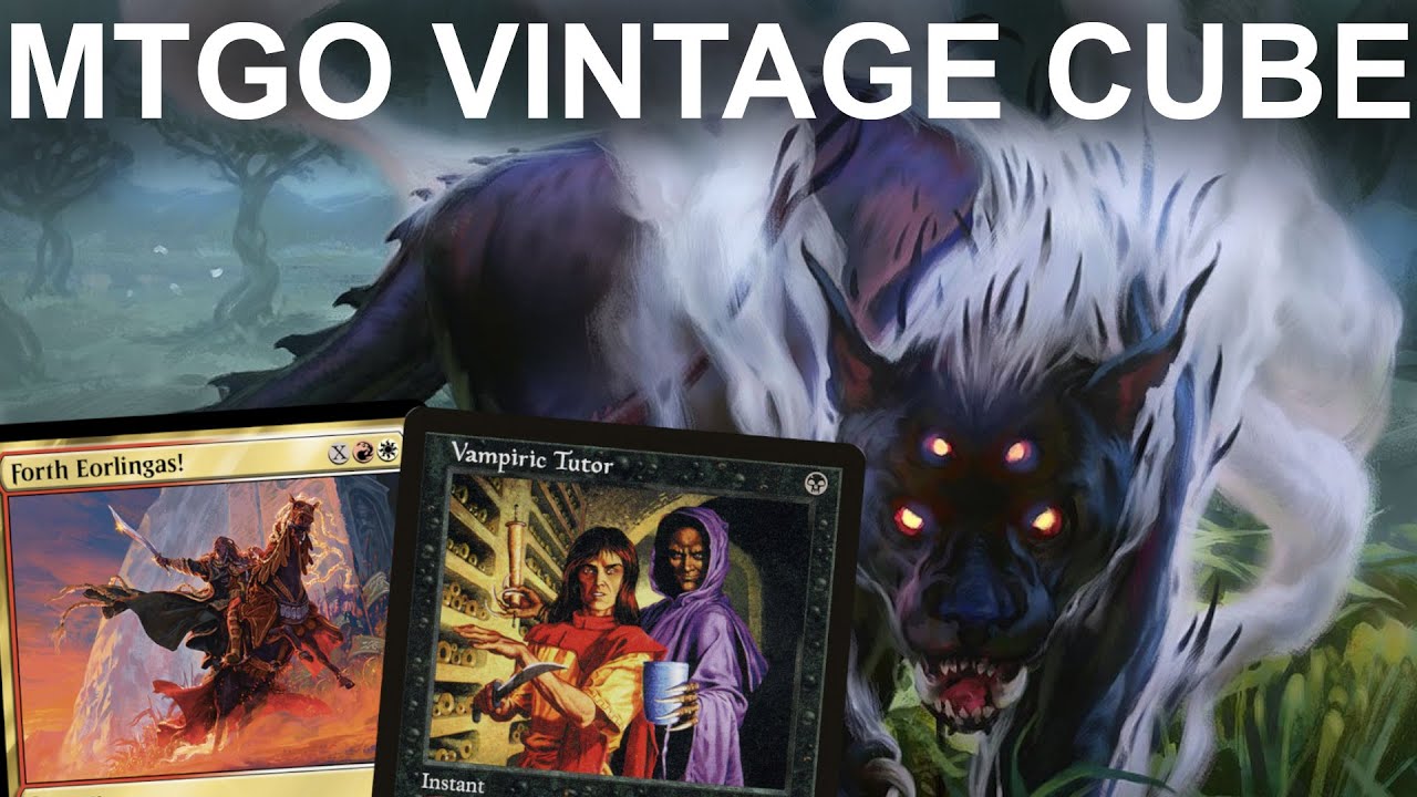 LURRUS AND LINGAS! Magic Online Vintage Cube Draft. MTGO Jace, Teferi 4-Color Control MTG