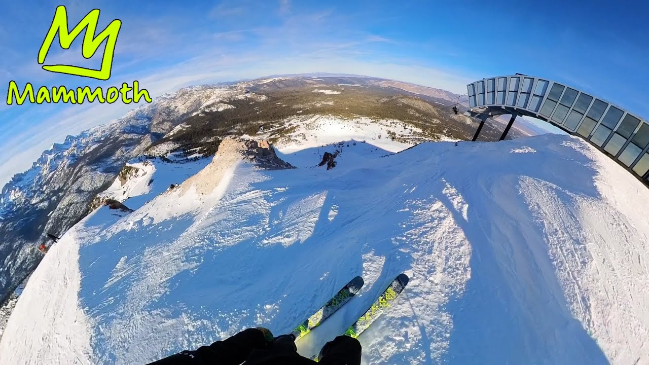 HARD FAST SKIING at MAMMOTH MOUNTAIN!