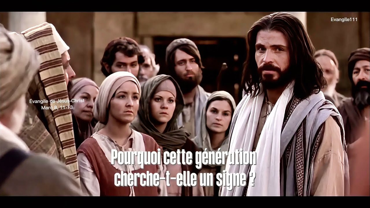16 février 2026 Évangile du jour - Marc 8, 11-13 ￼ un signe ?￼