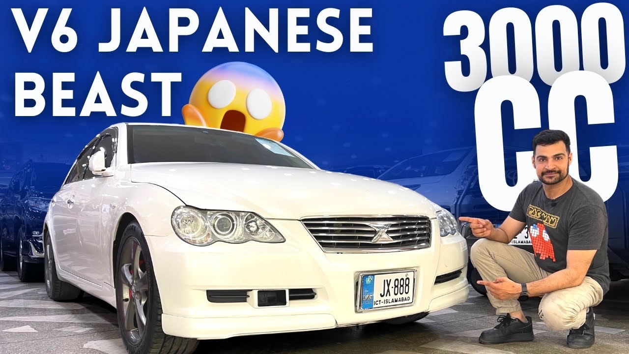 3000cc V6 Japnese Beast | Toyota Mark X 🤯