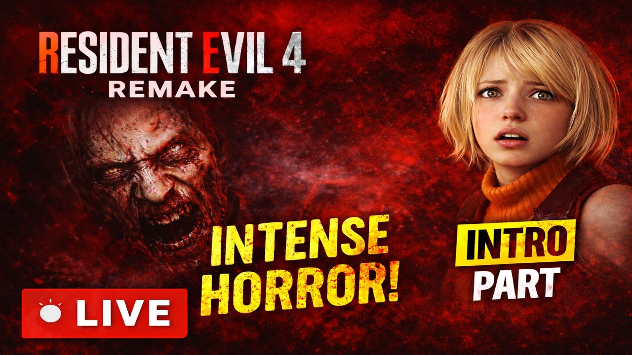 🔴 LIVE – Resident Evil 4 Remake #re4remake #residentevil