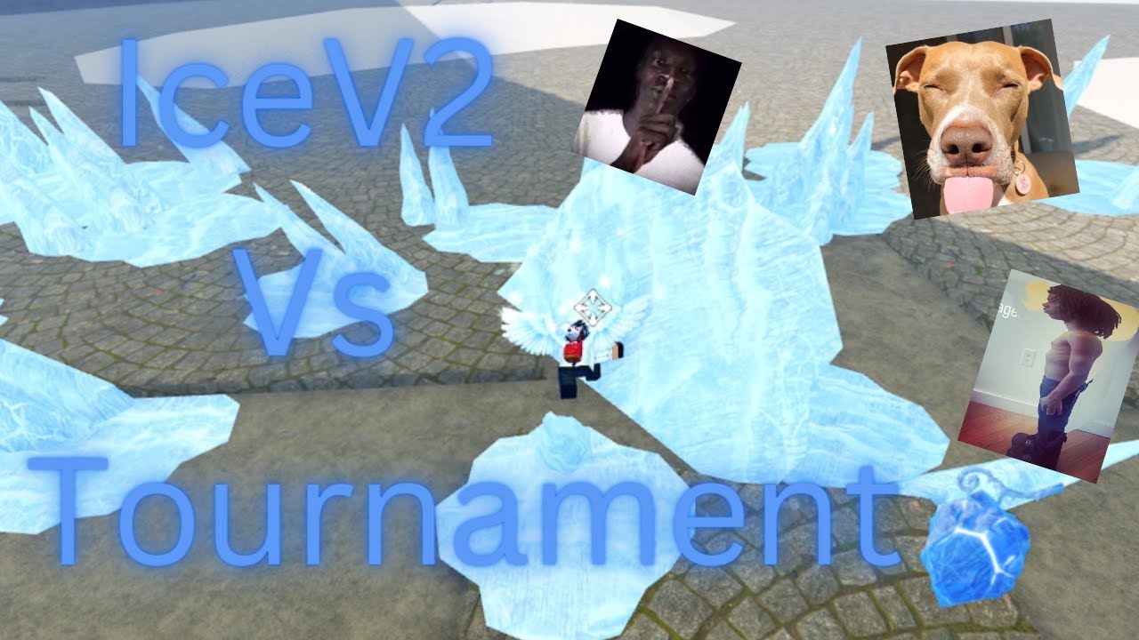 Using IceV2 in tournament | Fruit Battlegrounds
