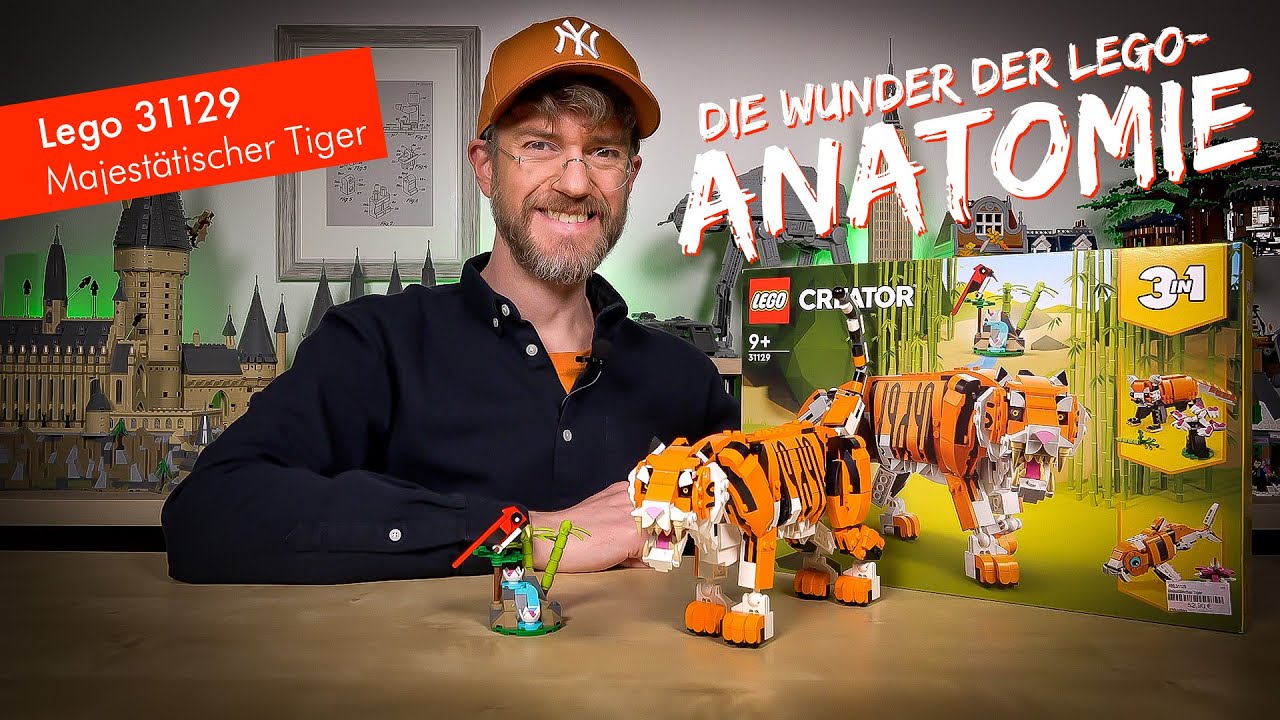Expedition ins Tierreich: Lego Creator 3-in-1 31129 Majestätischer Tiger
