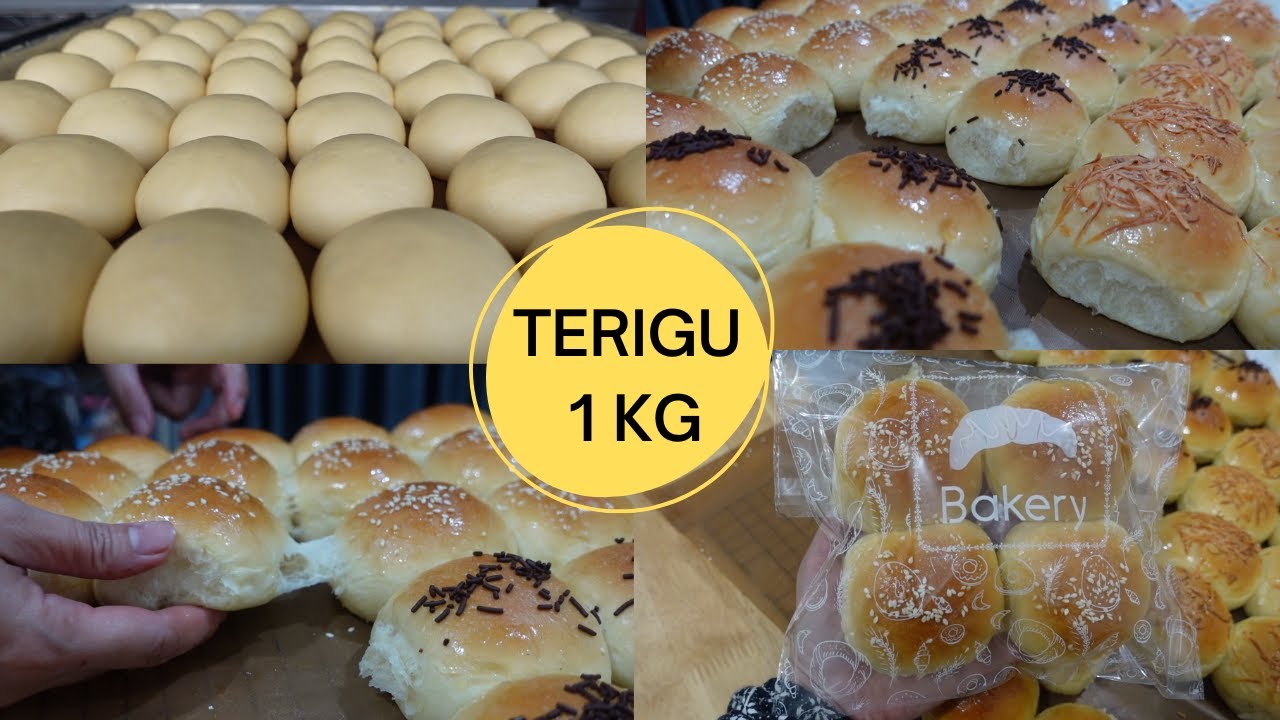 REZEP ROTI TAKARAN TERIGU 1 KG
