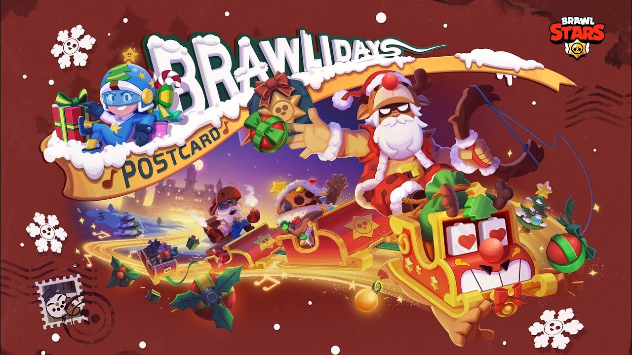 FELÍZ NAVIDAD, MIS BRAWLERCITOS💞💞💞🎄🎄🎄🎁🎁🎁  BRAWL STARS FOREVER!!!!