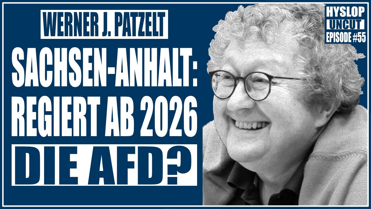 Werner J. Patzelt: Kommt 2026 der erste AfD-Ministerpr&auml;sident?