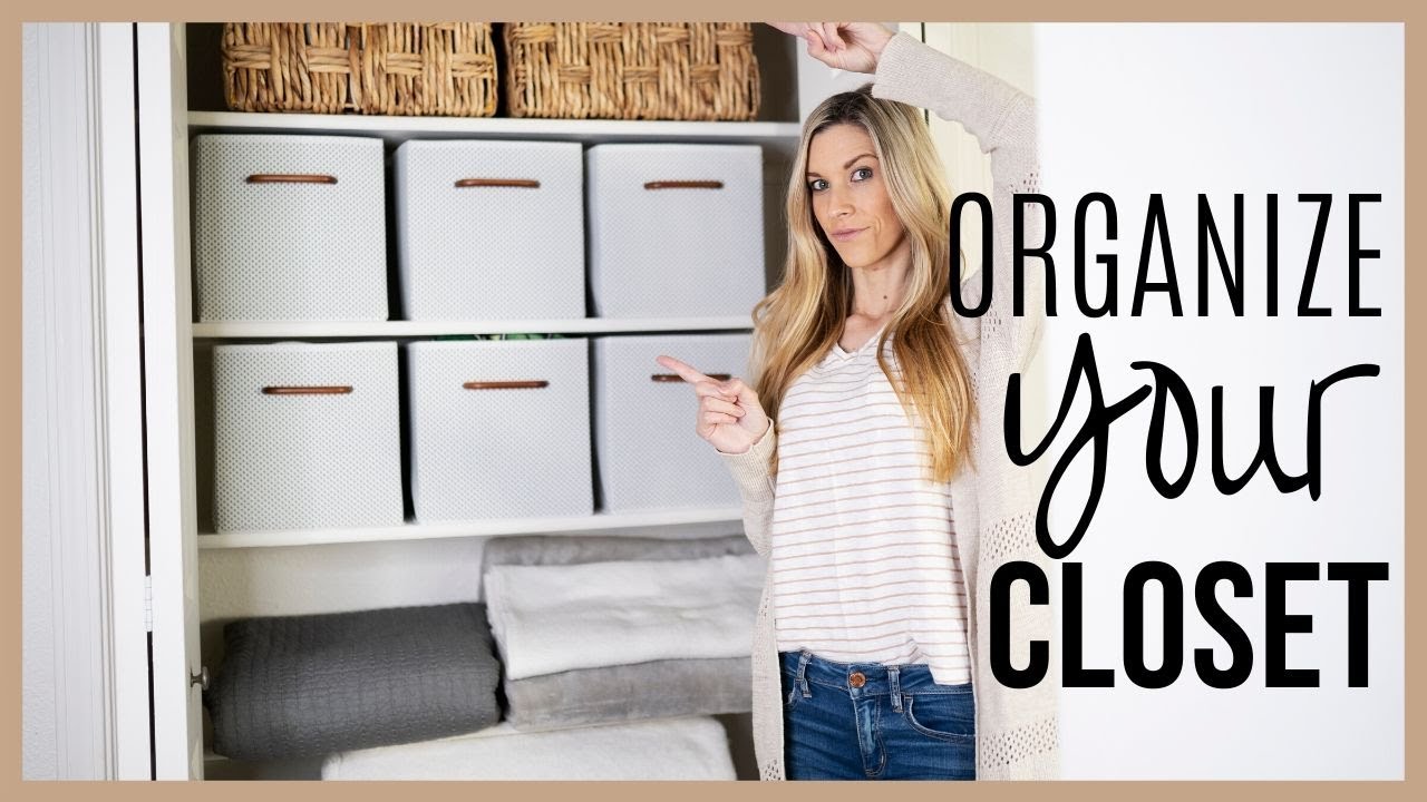 HALL CLOSET ORGANIZATION | Tips for Organizing your Home