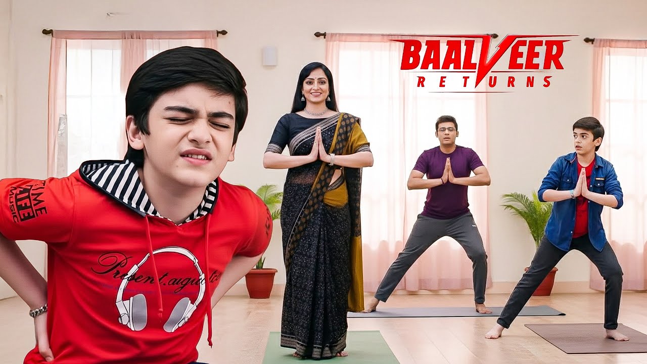 Maa ने करवाई  Vivaan और Baalveer से योगा ! ||  Baalveer Returns ||