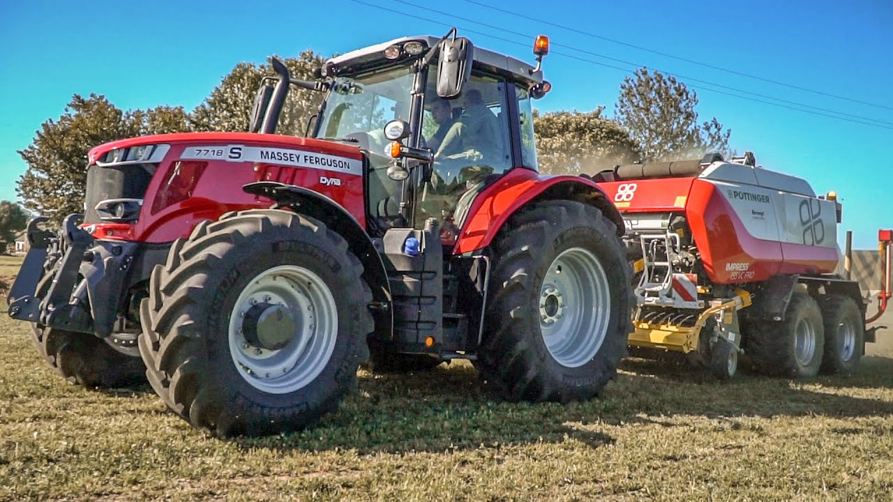 MOTIN - Massey Ferguson 7718S + Pottinger IMPRESS 155 VC Pro