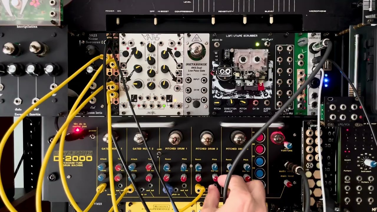 2/7/26 (choked) Metasonix D-2000 + OAM Uncertainty + ALM Pamela’s New W + Peavey 1300 + MIDIVERB II
