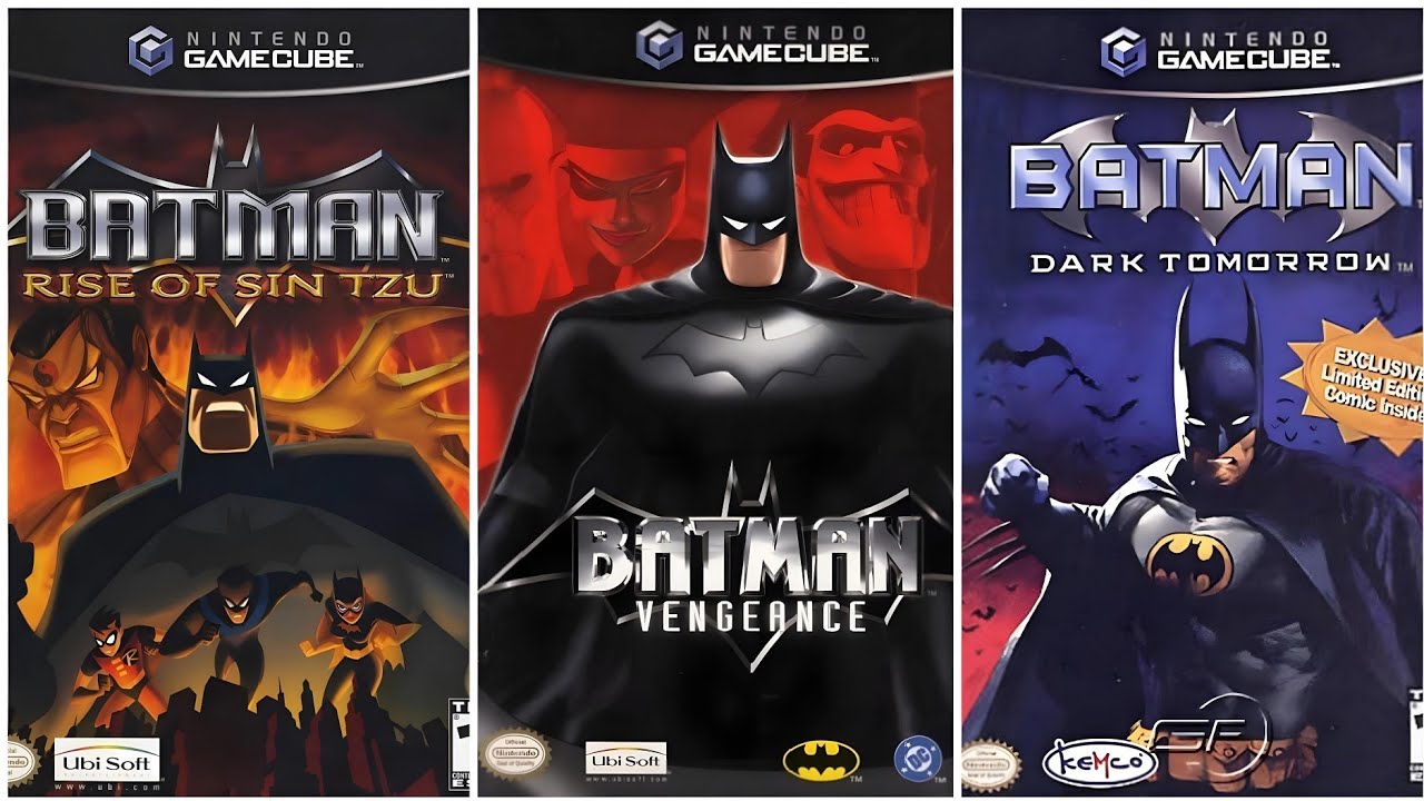 TOP 4 BEST BATMAN GAMES FOR GAMECUBE[NINTENDO GAMECUBE]