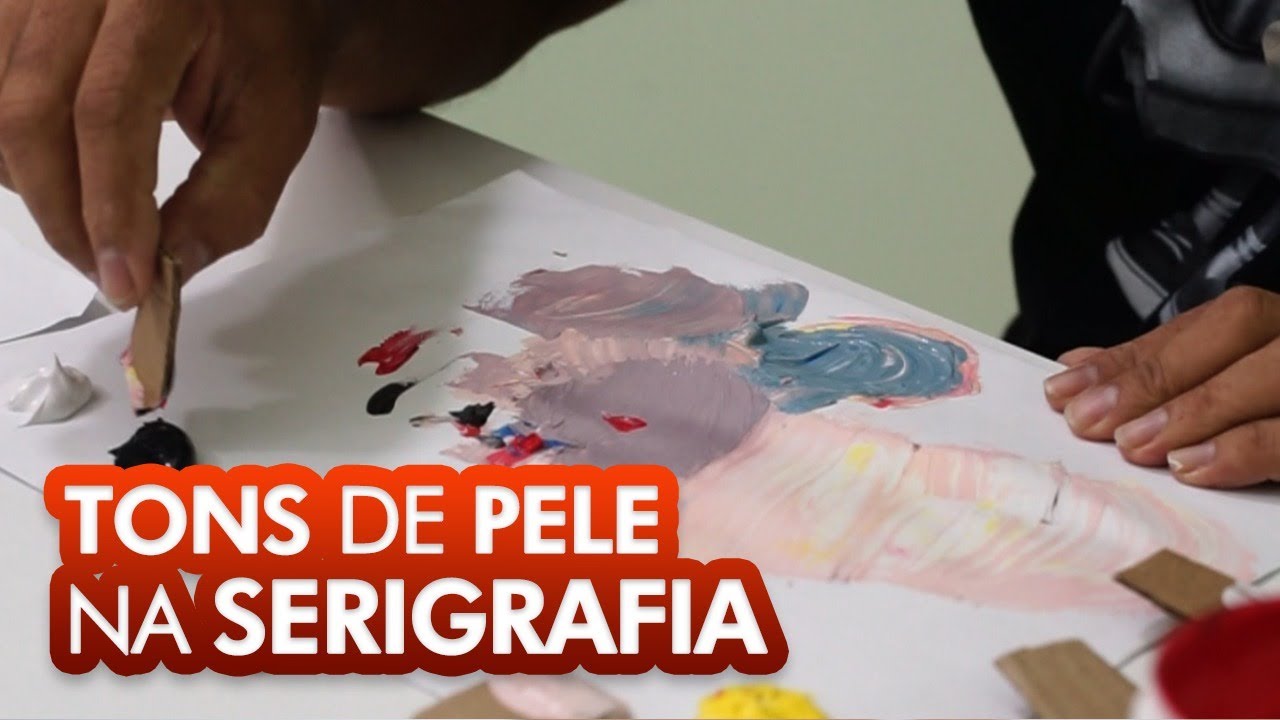 COMO CRIAR TONS DE PELE NA SERIGRAFIA