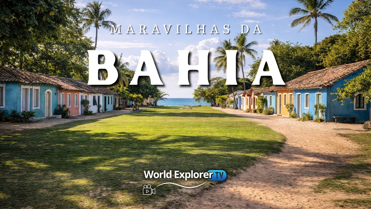 Maravilhas da Bahia | Os Lugares Mais Bonitos da Bahia, Brasil | Vídeo de Viagem em 4K